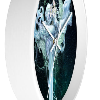 Wall clock-moon godess