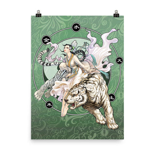 Poster- White Tiger of West